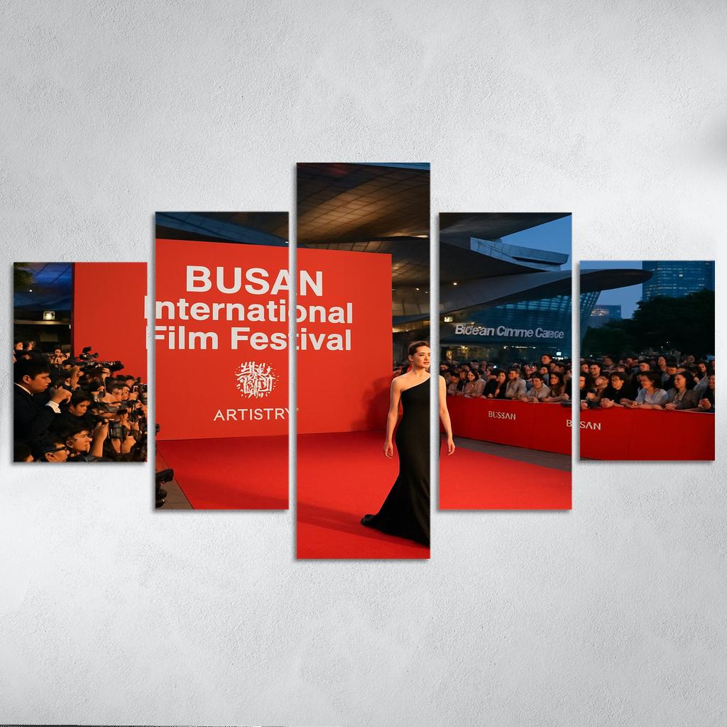 Busan International Film Festival - Busan oil paintings frame