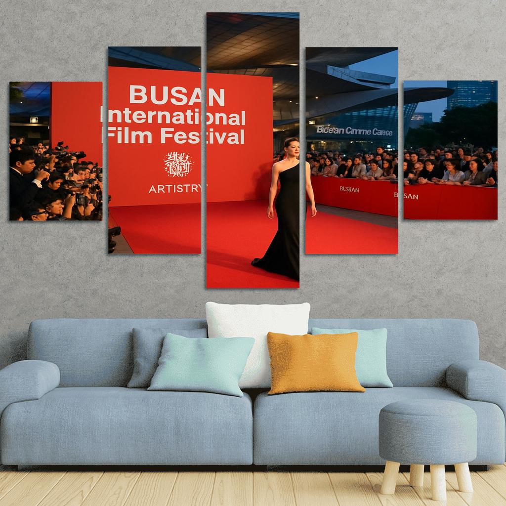Busan International Film Festival - Busan oil paintings frame