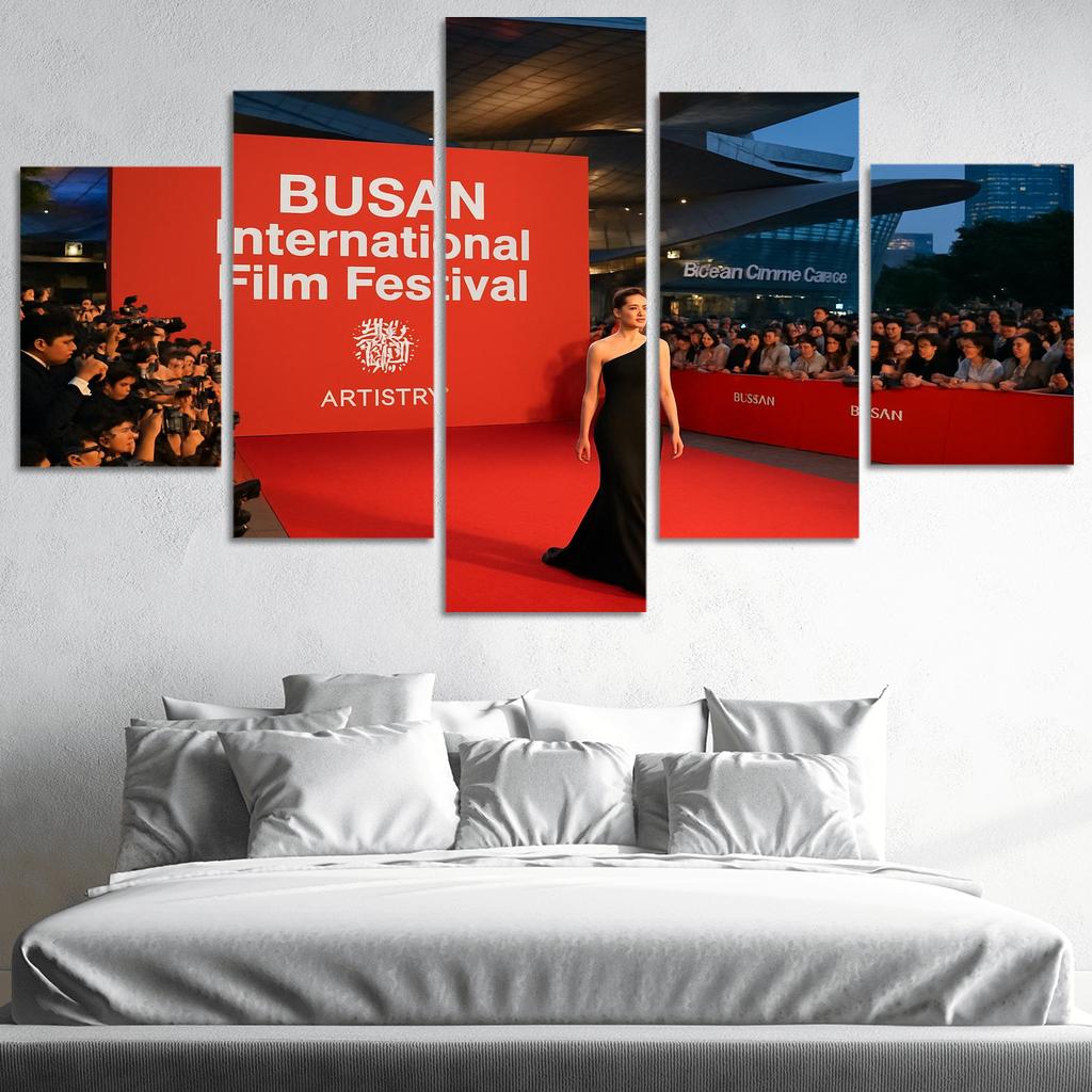 Busan International Film Festival - Busan oil paintings frame