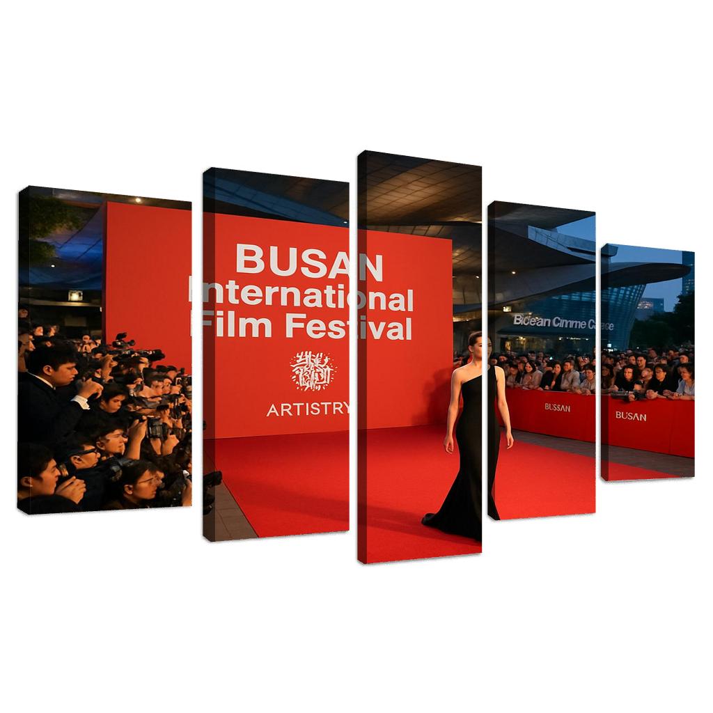 Busan International Film Festival - Busan oil paintings frame