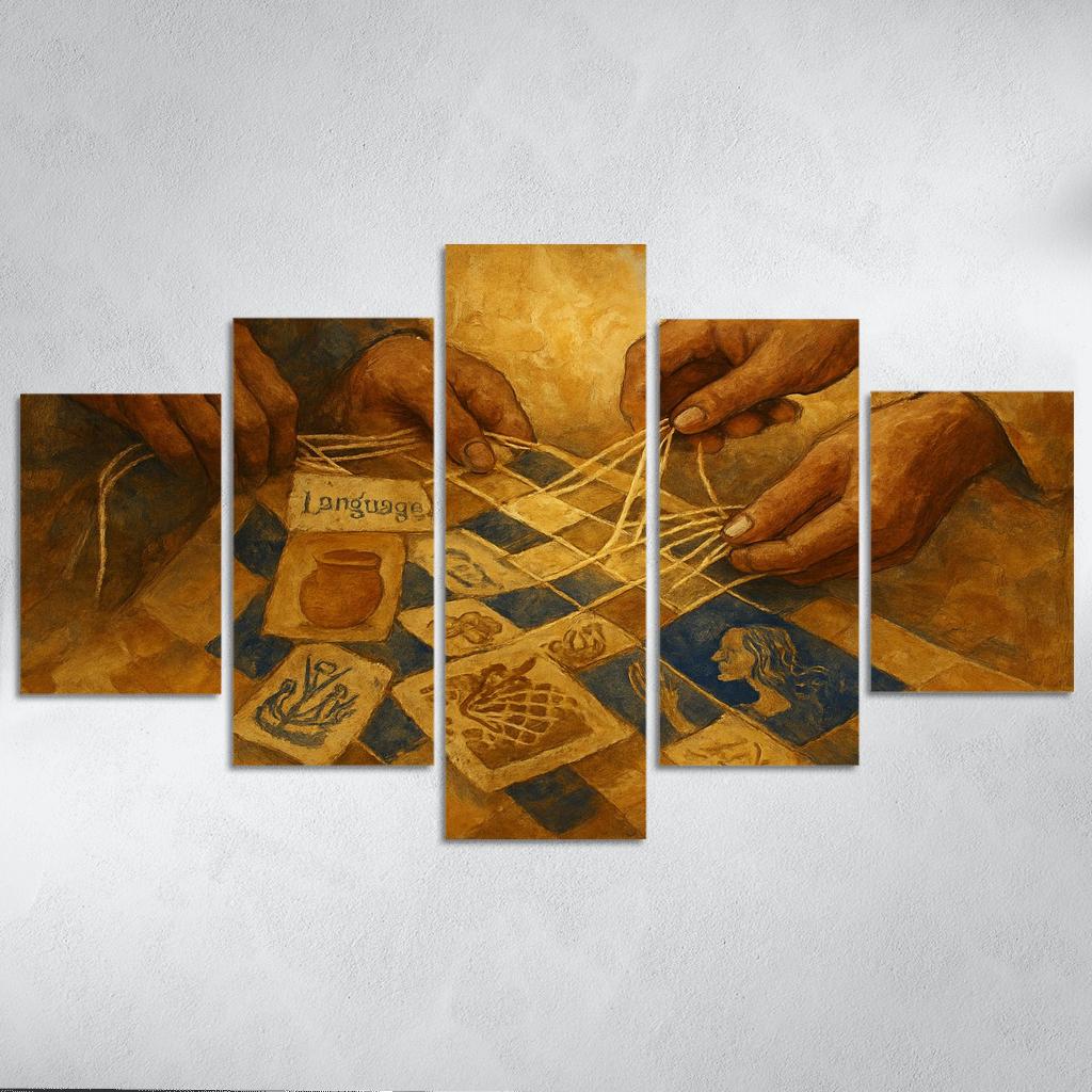 Memory Weaving For Cultural Preservation one-piece frames