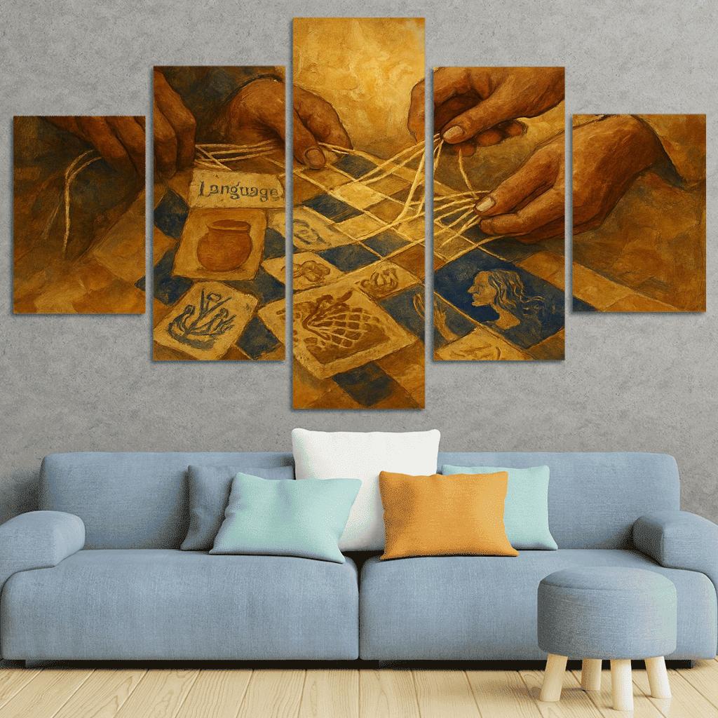 Memory Weaving For Cultural Preservation one-piece frames