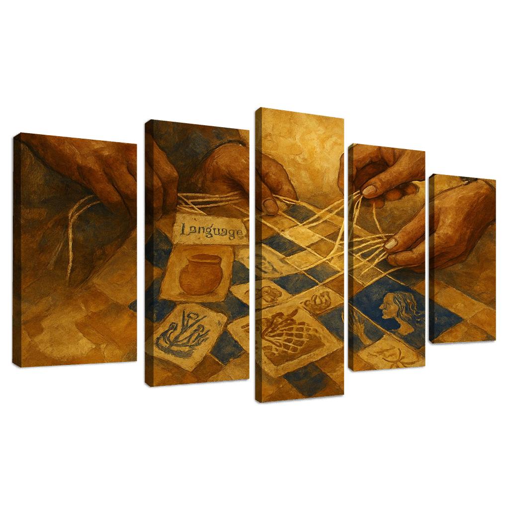 Memory Weaving For Cultural Preservation one-piece frames