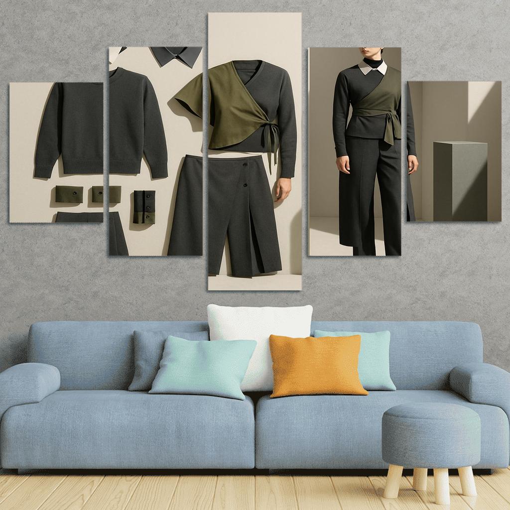 Convertible Layering Wardrobe Modular Silhouettes one-piece frames