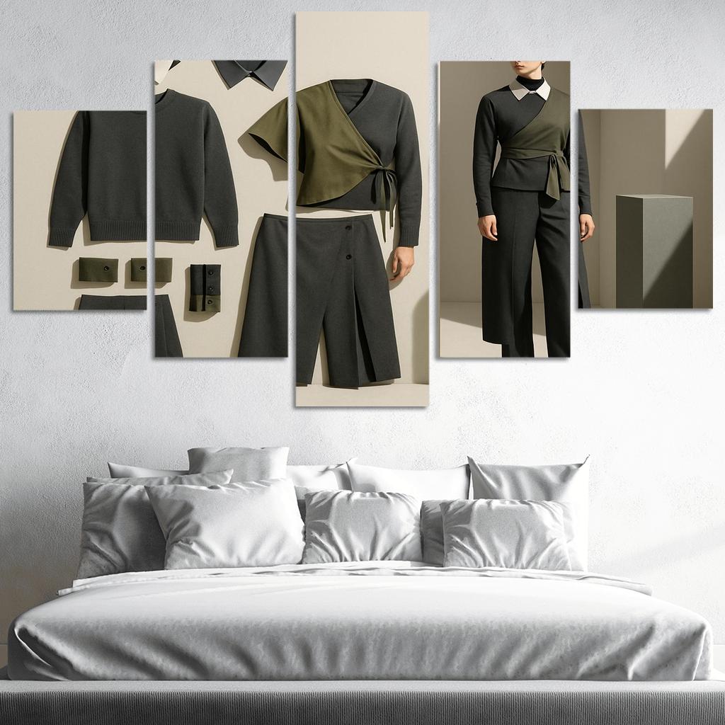 Convertible Layering Wardrobe Modular Silhouettes one-piece frames