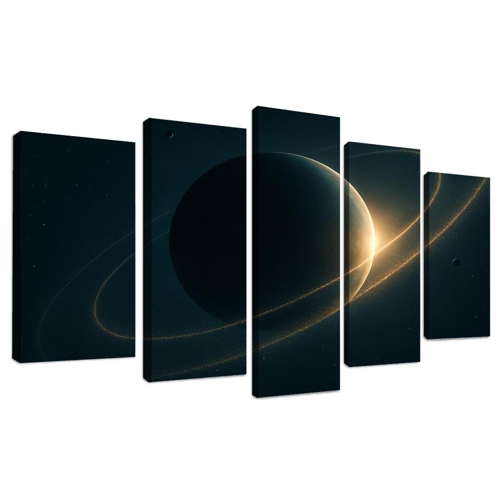 Exoplanet Trojan Dust Arcs At A Lagrange Point oil paintings frame