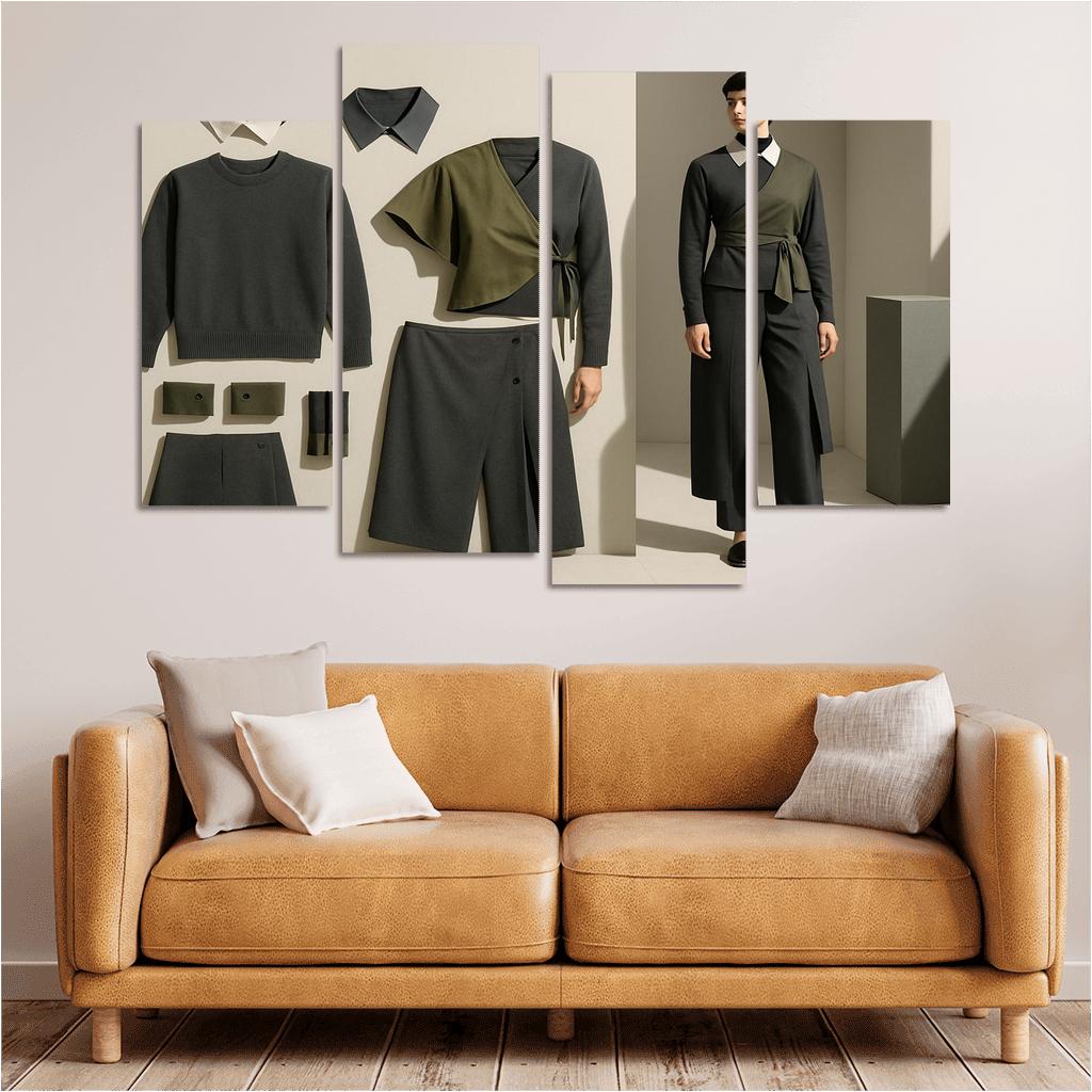 Convertible Layering Wardrobe Modular Silhouettes one-piece frames
