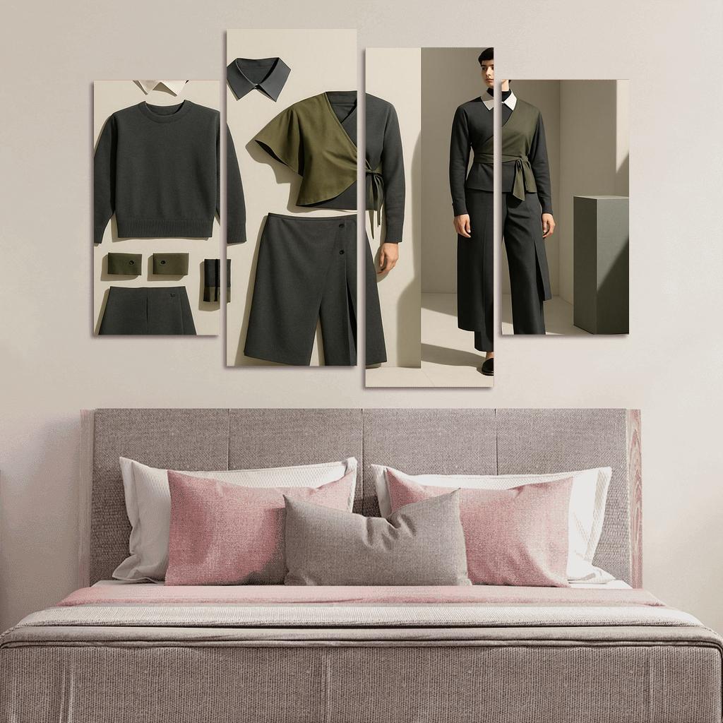 Convertible Layering Wardrobe Modular Silhouettes one-piece frames