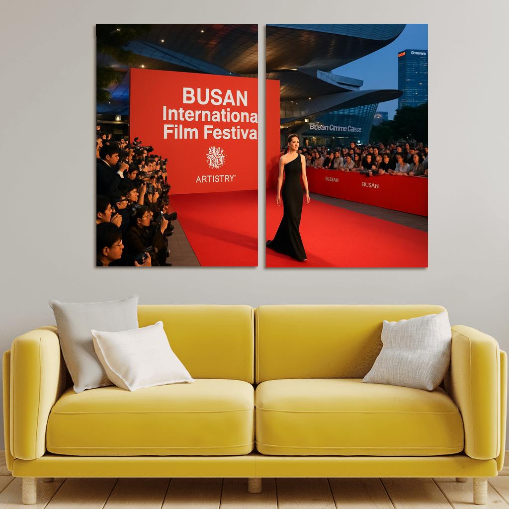 Busan International Film Festival - Busan oil paintings frame
