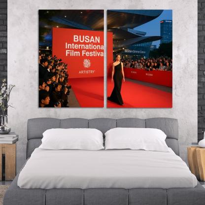 Busan International Film Festival - Busan oil paintings frame