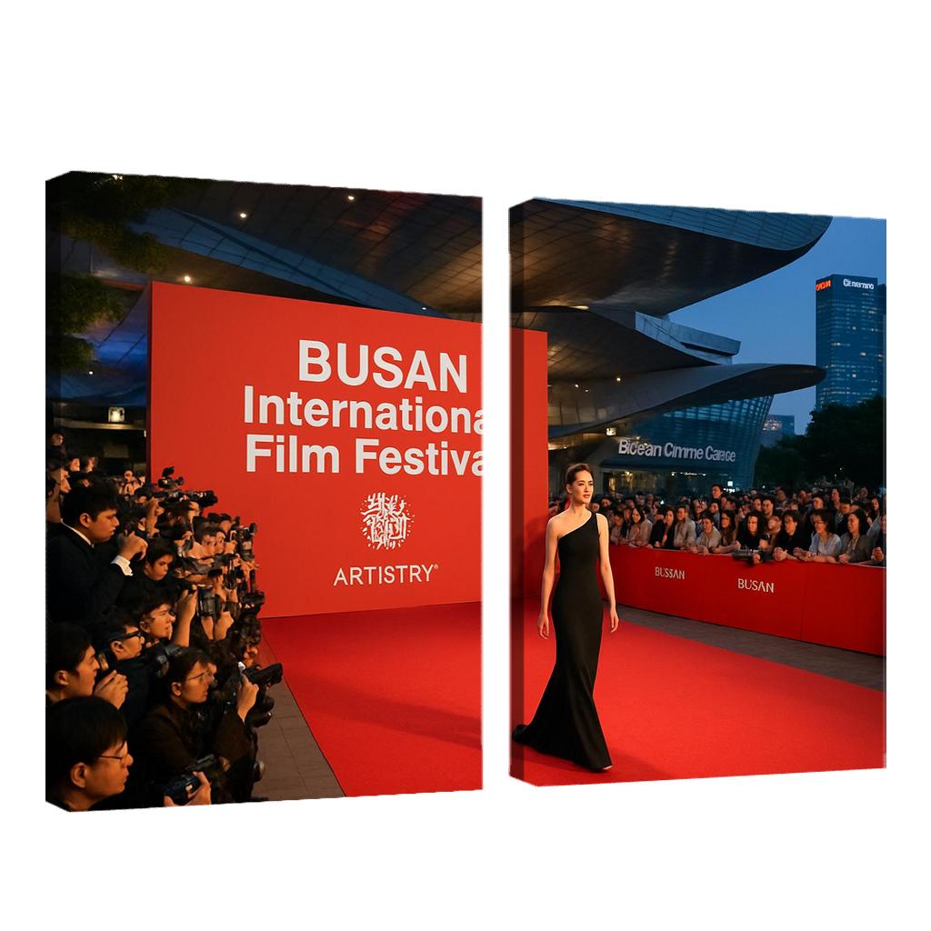 Busan International Film Festival - Busan oil paintings frame