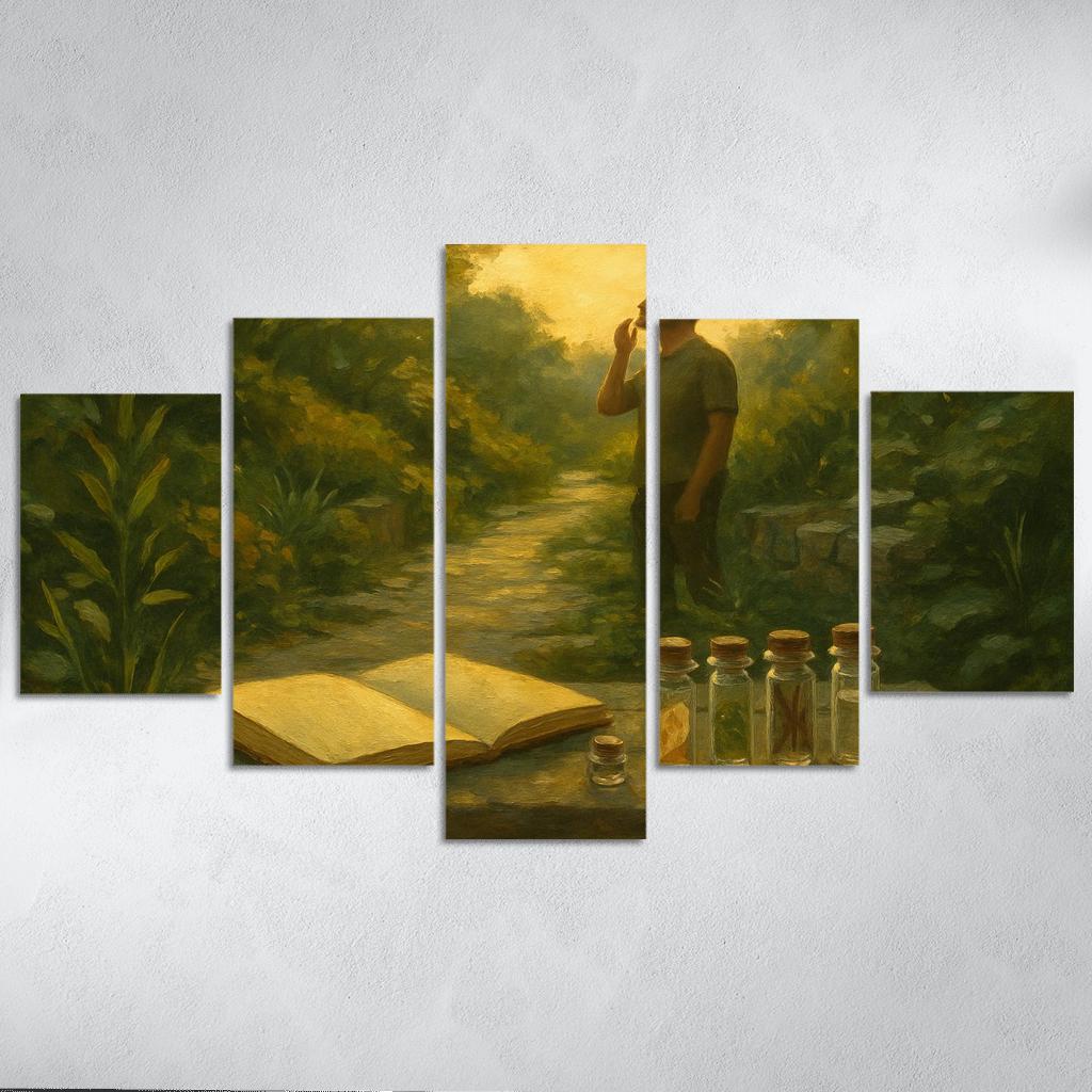 Scent Memory Walk Create A Personal Aroma Library Through Mindful Smelling custom paintings frame