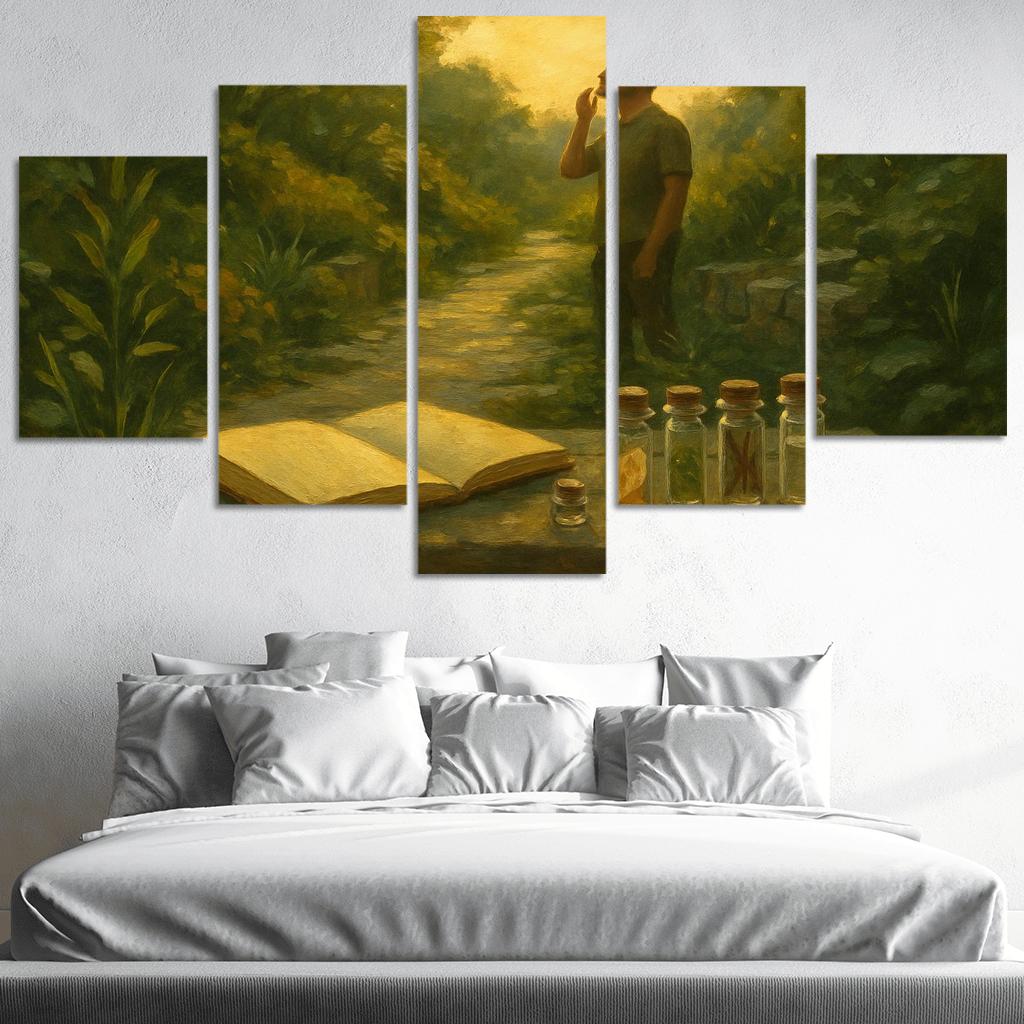 Scent Memory Walk Create A Personal Aroma Library Through Mindful Smelling custom paintings frame