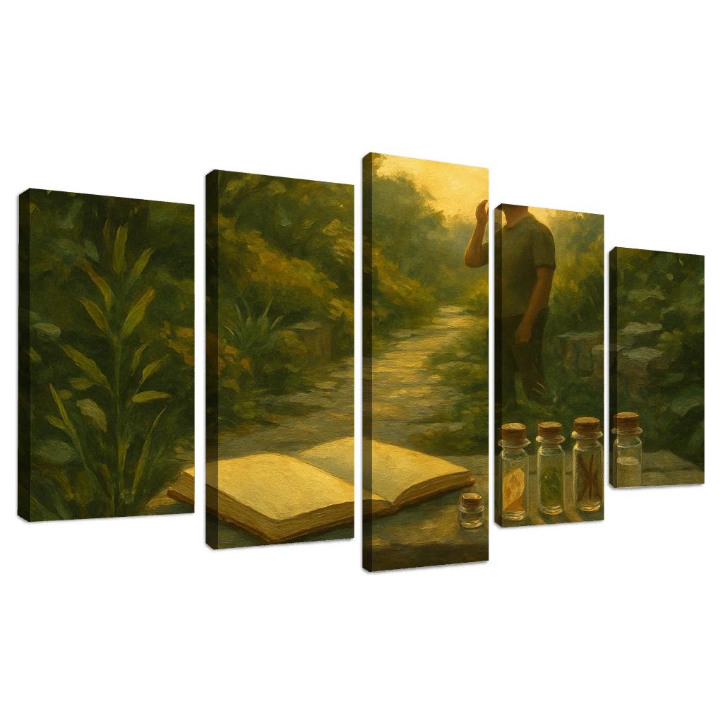 Scent Memory Walk Create A Personal Aroma Library Through Mindful Smelling custom paintings frame