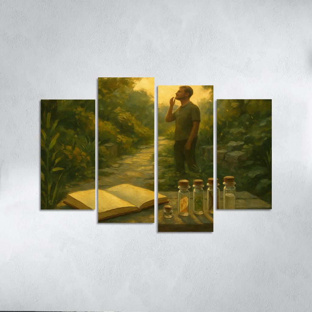 Scent Memory Walk Create A Personal Aroma Library Through Mindful Smelling custom paintings frame