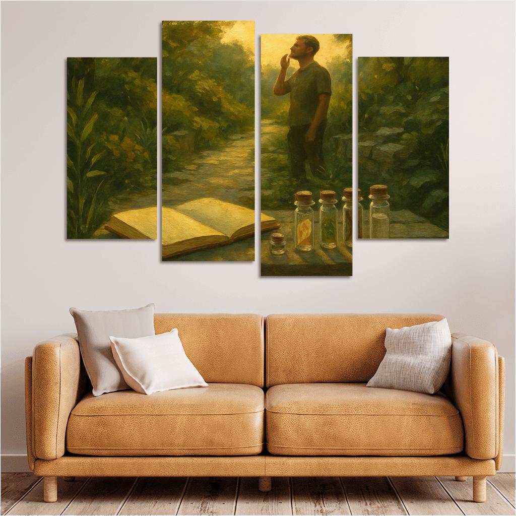 Scent Memory Walk Create A Personal Aroma Library Through Mindful Smelling custom paintings frame