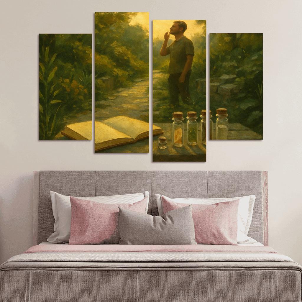 Scent Memory Walk Create A Personal Aroma Library Through Mindful Smelling custom paintings frame
