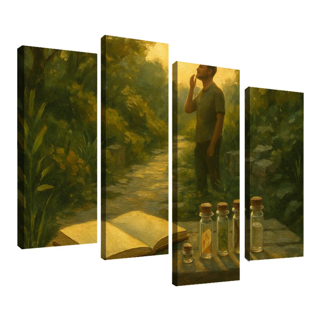 Scent Memory Walk Create A Personal Aroma Library Through Mindful Smelling custom paintings frame