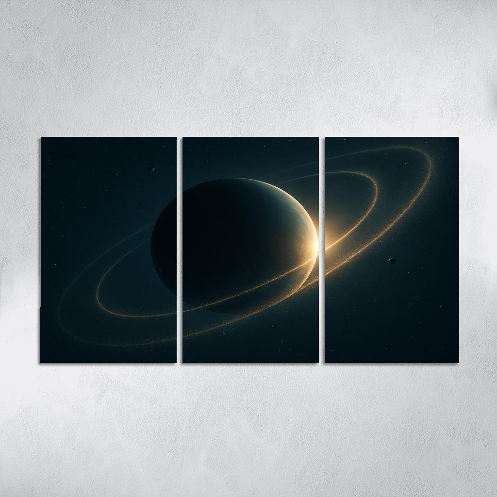 Exoplanet Trojan Dust Arcs At A Lagrange Point oil paintings frame