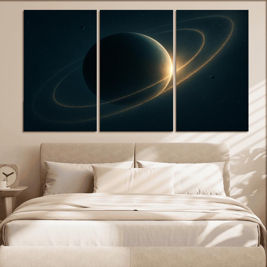 Exoplanet Trojan Dust Arcs At A Lagrange Point oil paintings frame