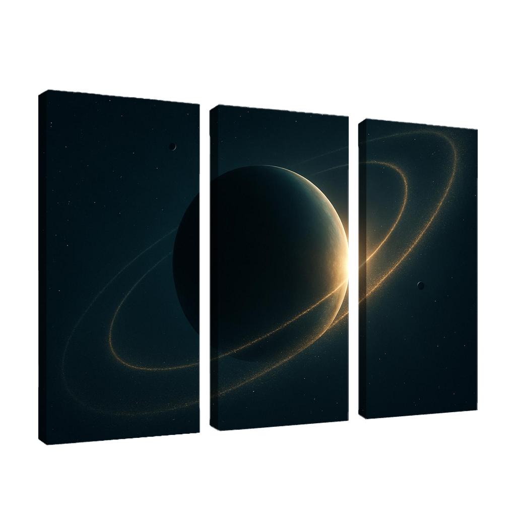 Exoplanet Trojan Dust Arcs At A Lagrange Point oil paintings frame