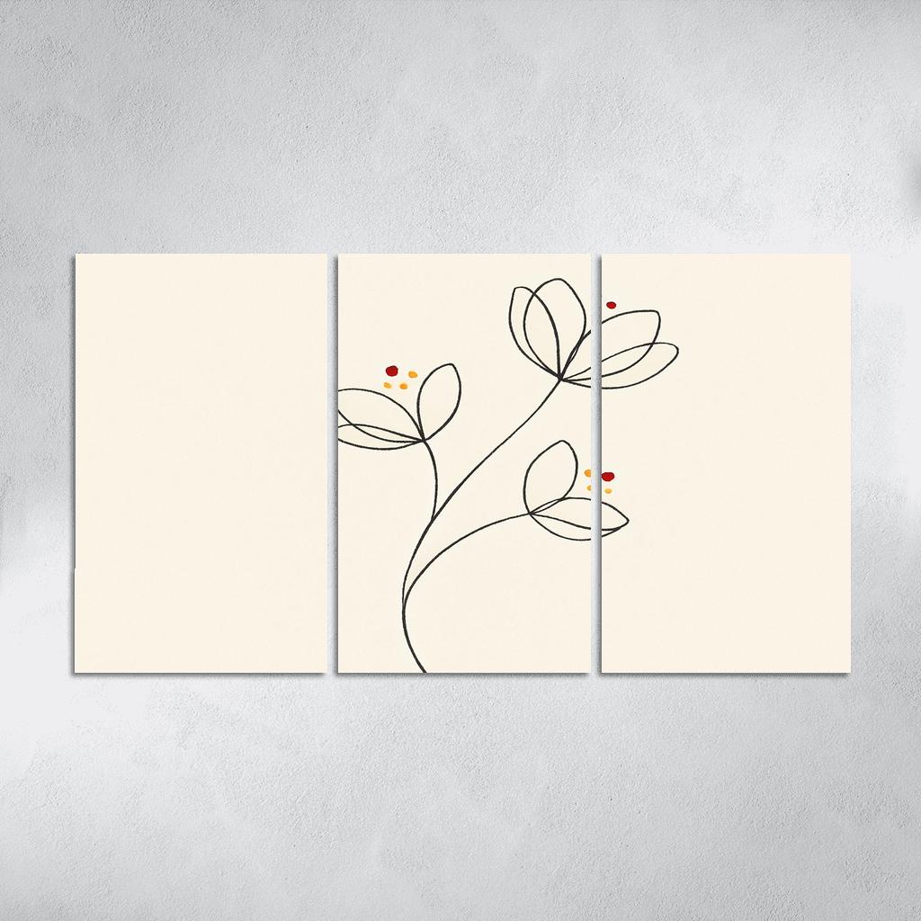 Quiet Blooming Line premium artwork frames