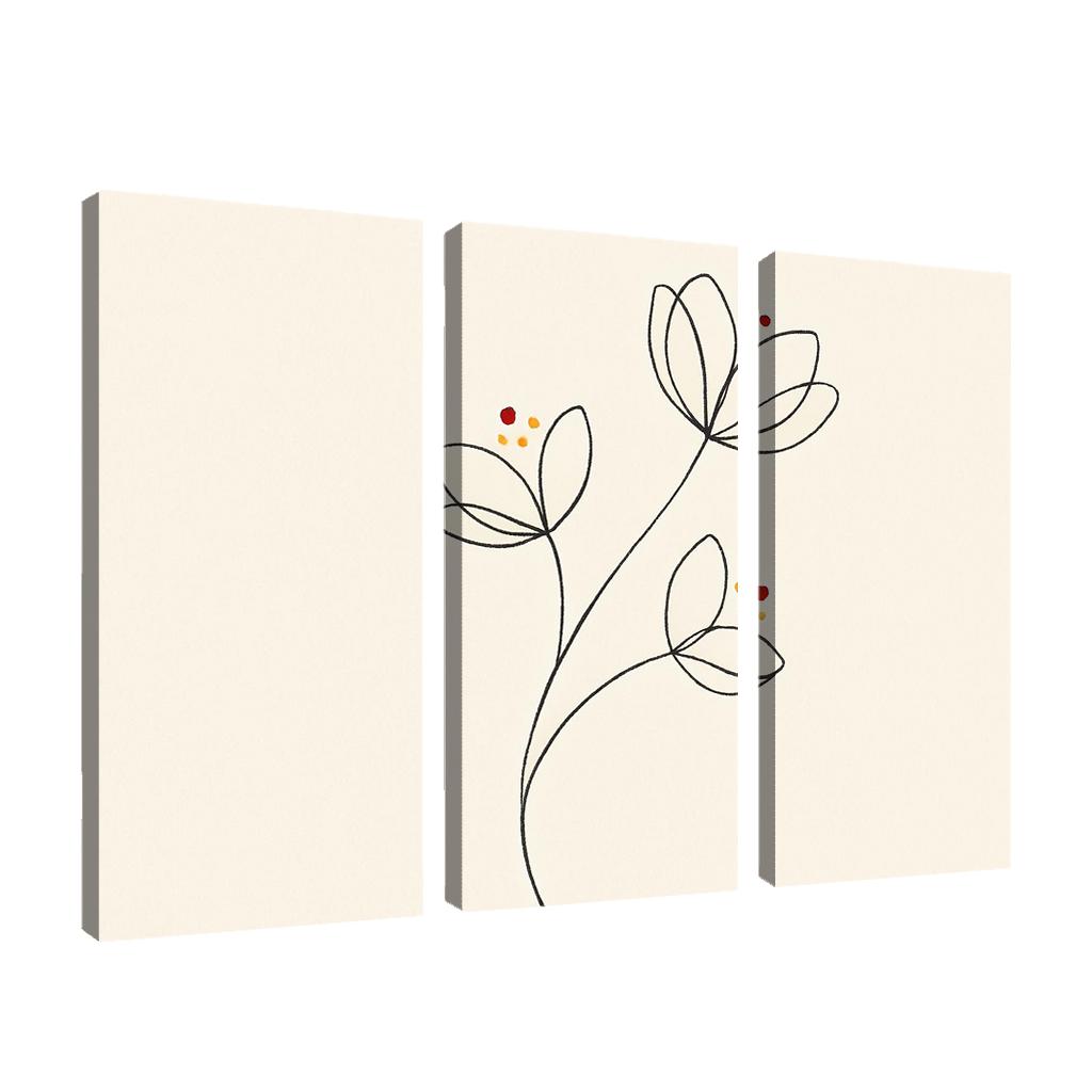 Quiet Blooming Line premium artwork frames