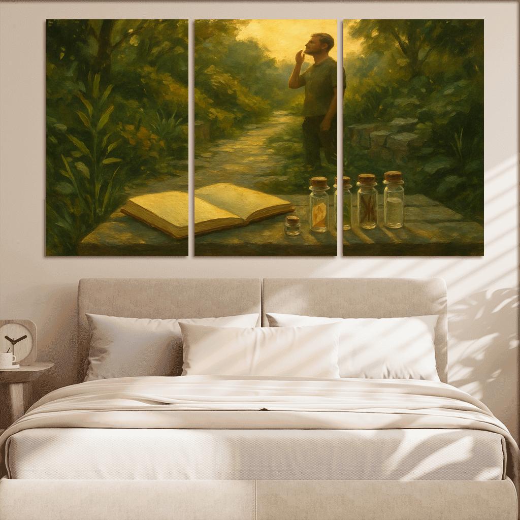 Scent Memory Walk Create A Personal Aroma Library Through Mindful Smelling custom paintings frame