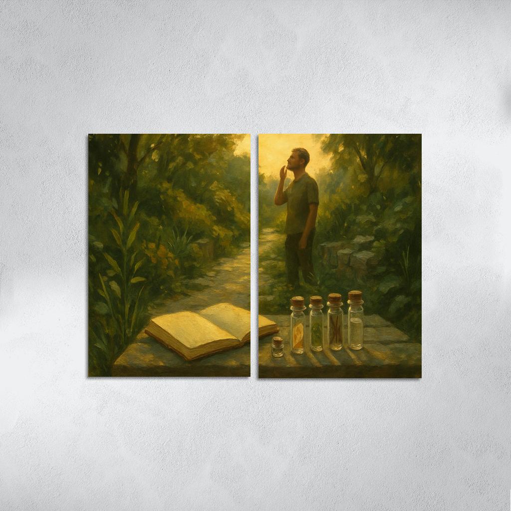 Scent Memory Walk Create A Personal Aroma Library Through Mindful Smelling custom paintings frame