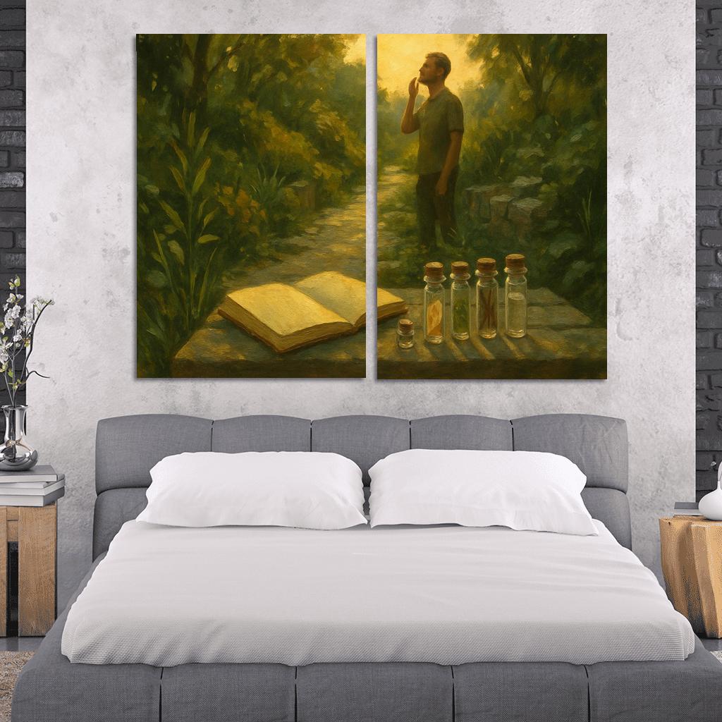 Scent Memory Walk Create A Personal Aroma Library Through Mindful Smelling custom paintings frame