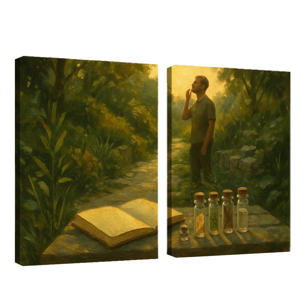 Scent Memory Walk Create A Personal Aroma Library Through Mindful Smelling custom paintings frame