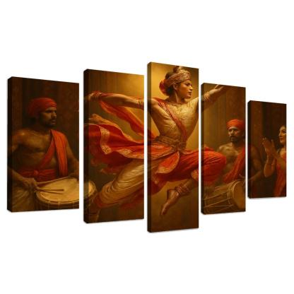 Kandyan Dance Radiance Drums Leaps And Regal Gesture decor