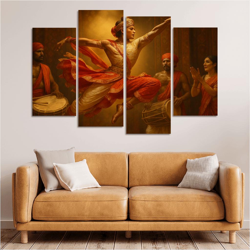 Kandyan Dance Radiance Drums Leaps And Regal Gesture decor