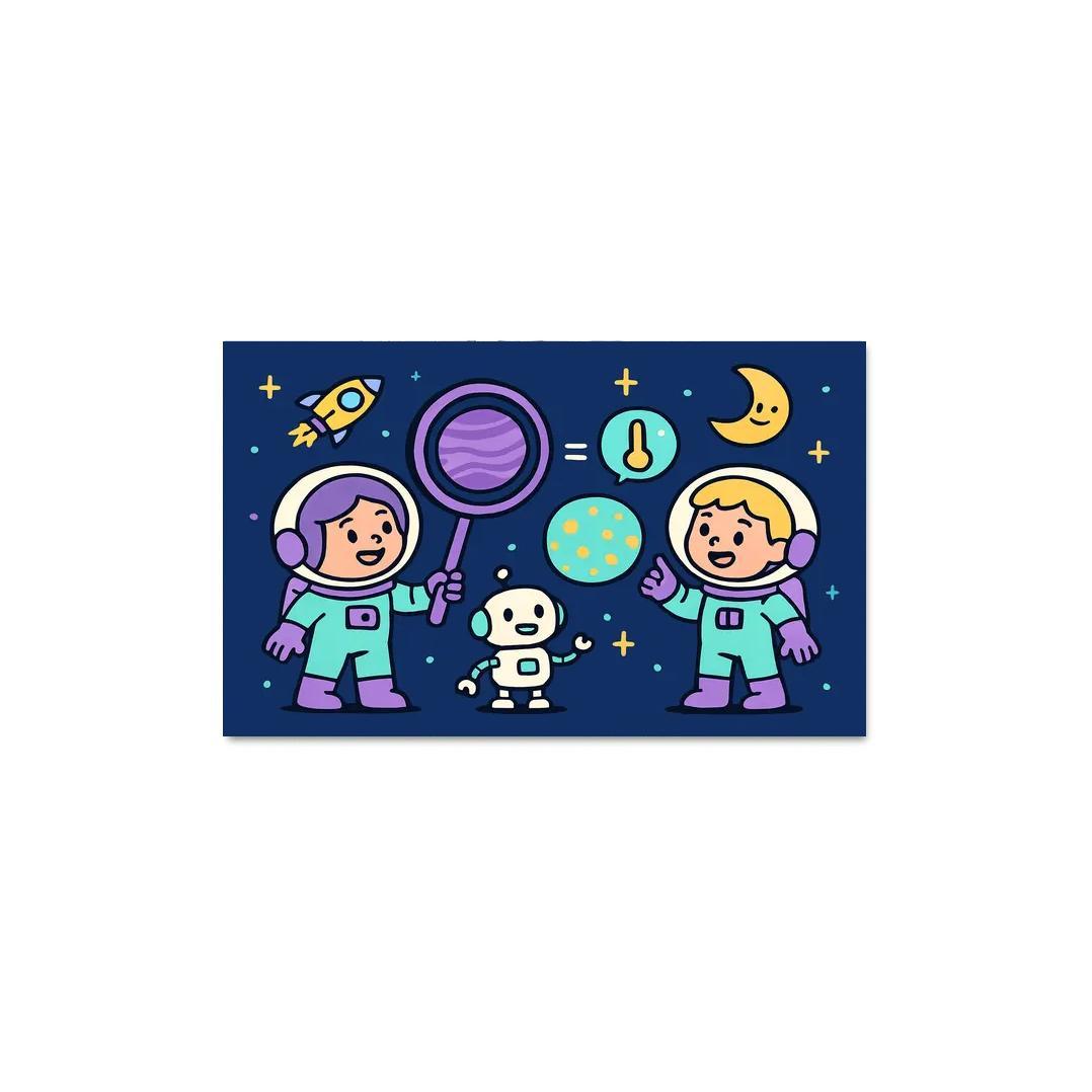 Starlight Planet Detective Club decor
