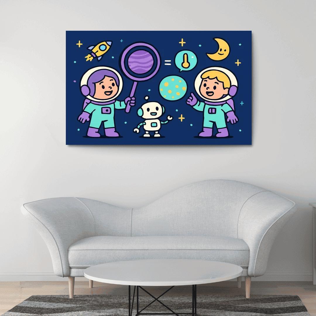 Starlight Planet Detective Club decor