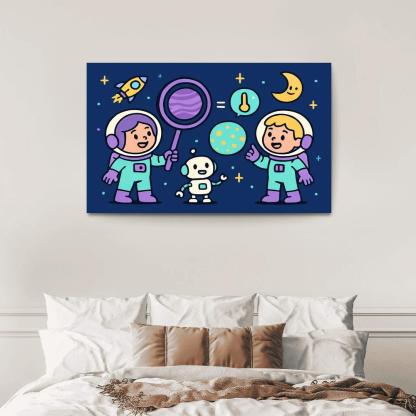 Starlight Planet Detective Club decor