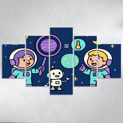 Starlight Planet Detective Club decor