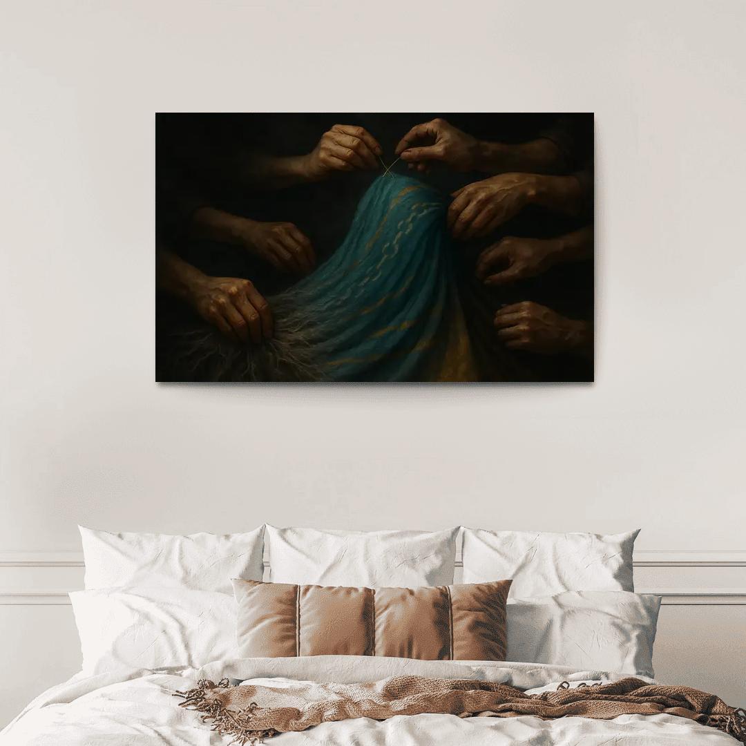 Threads Of Dignity Visual Advocacy Against Forced Labor premium artwork frames