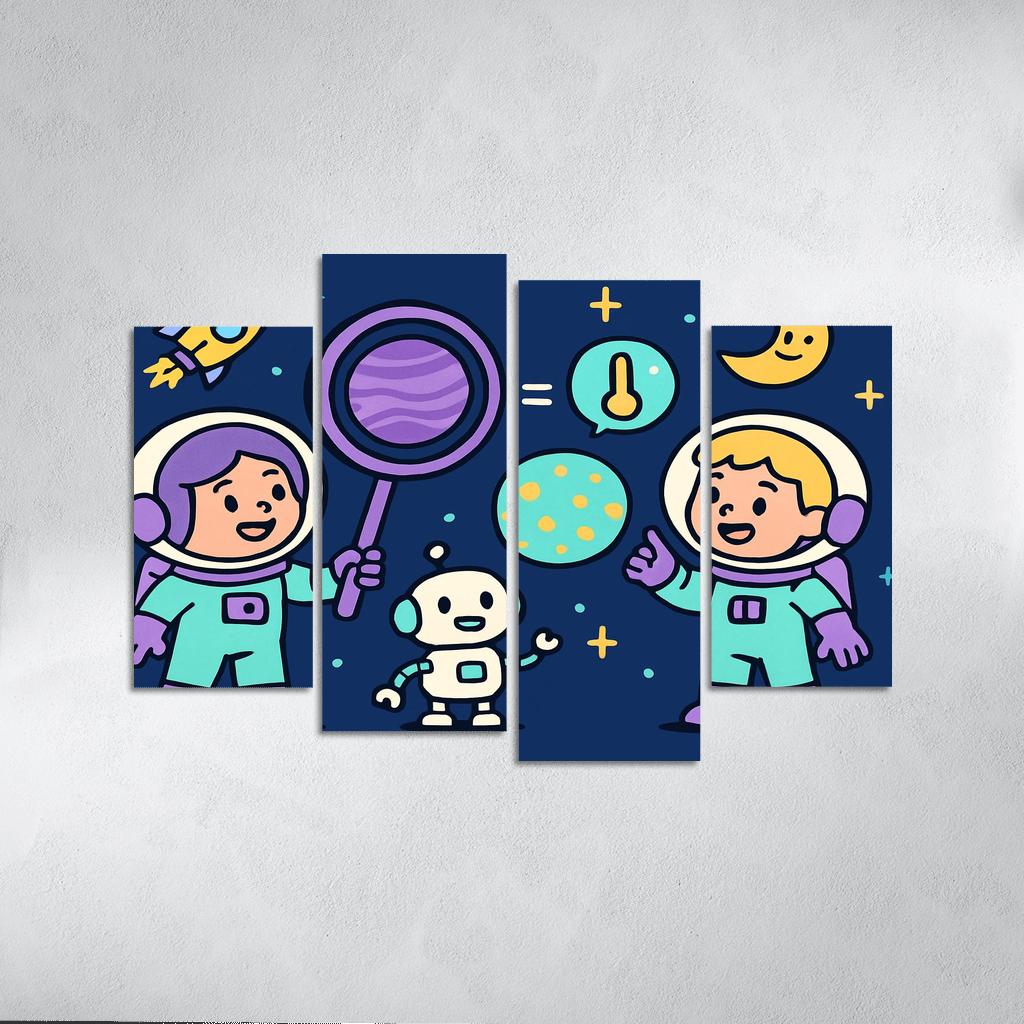 Starlight Planet Detective Club decor