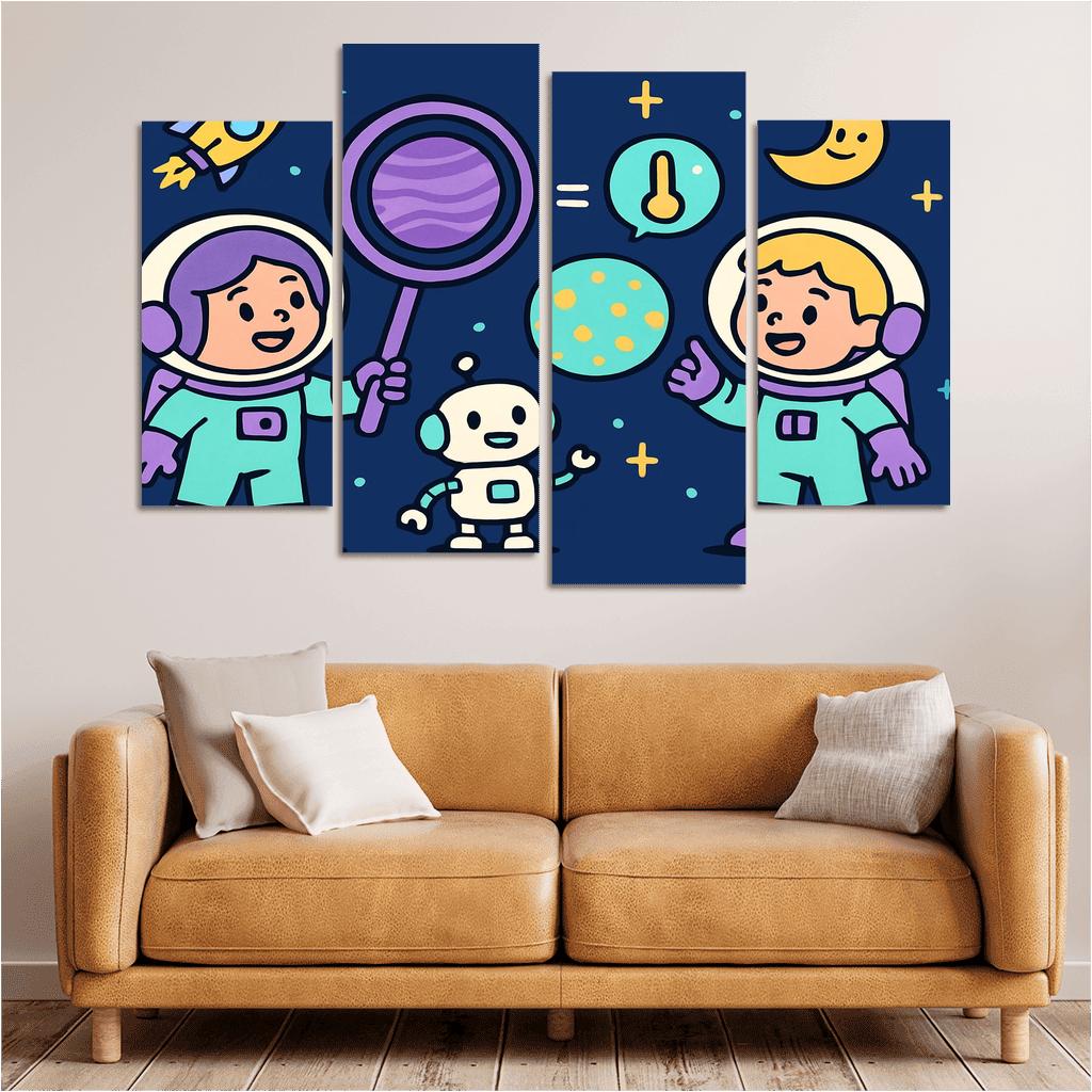 Starlight Planet Detective Club decor