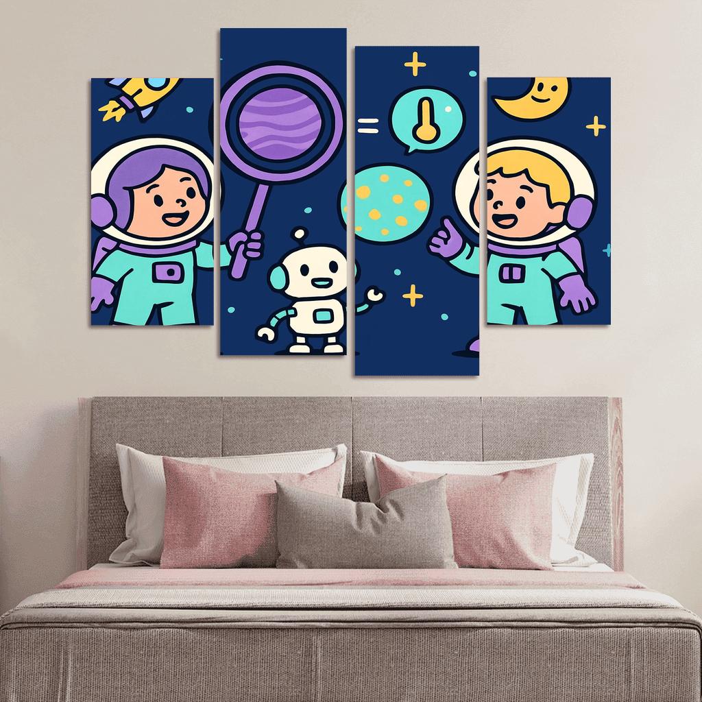Starlight Planet Detective Club decor