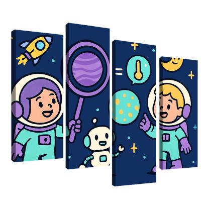 Starlight Planet Detective Club decor