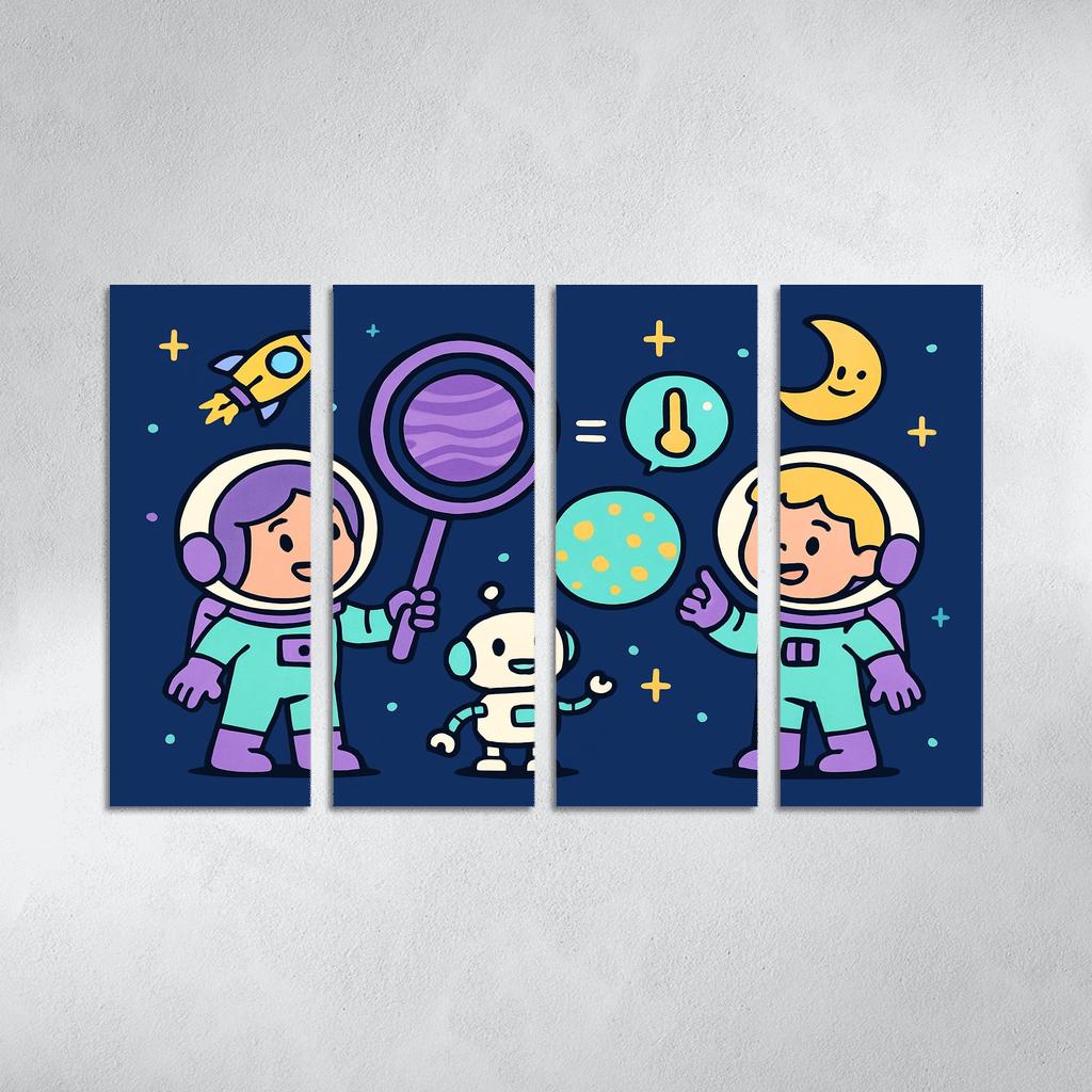 Starlight Planet Detective Club decor