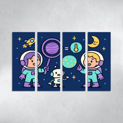 Starlight Planet Detective Club decor