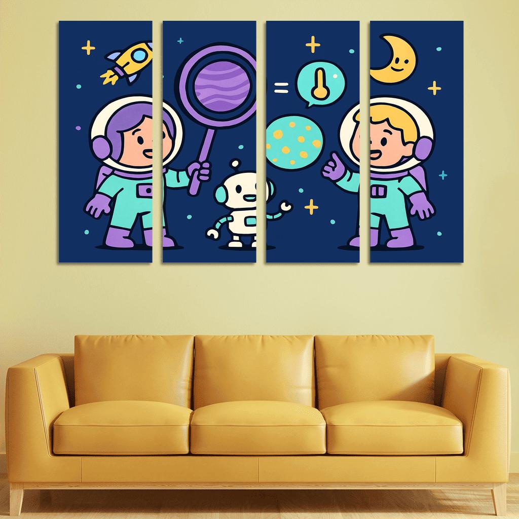 Starlight Planet Detective Club decor