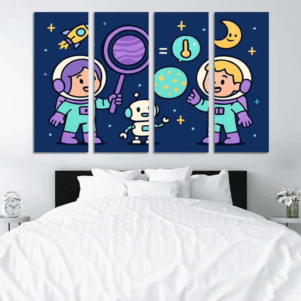 Starlight Planet Detective Club decor