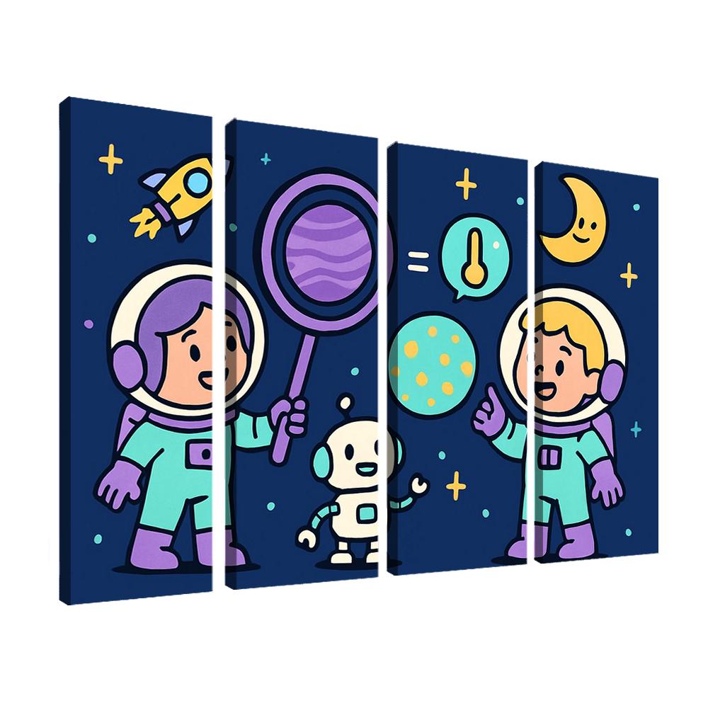 Starlight Planet Detective Club decor