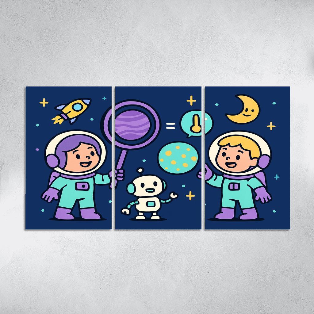 Starlight Planet Detective Club decor