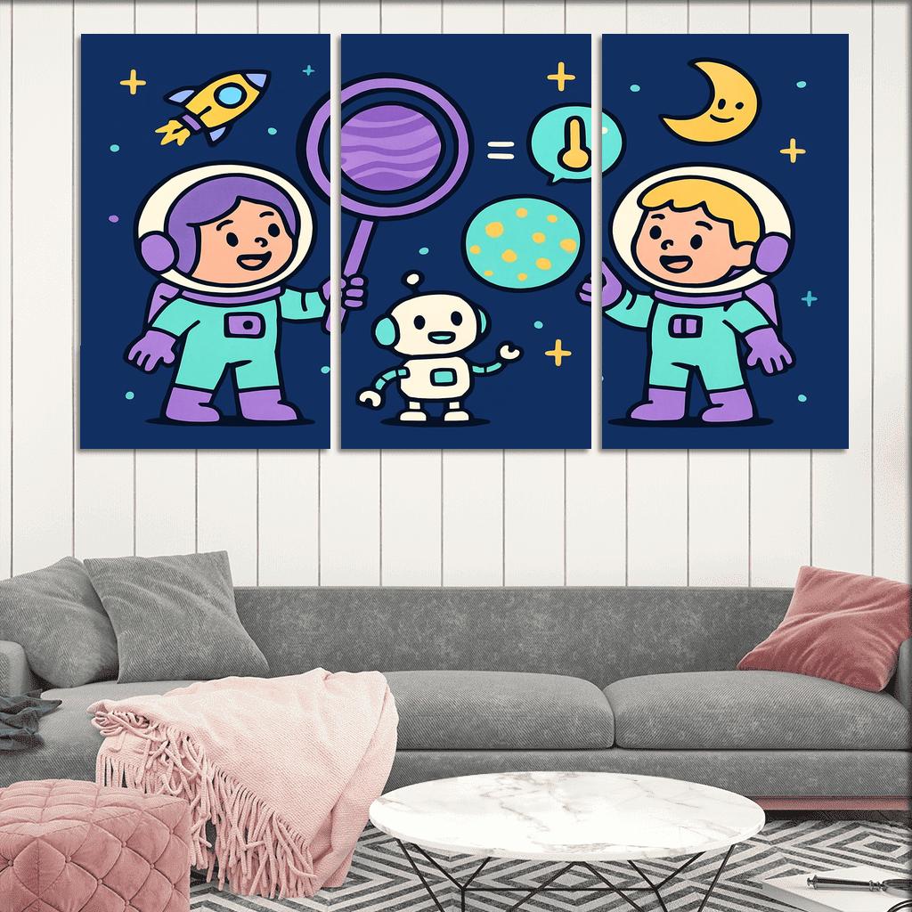Starlight Planet Detective Club decor