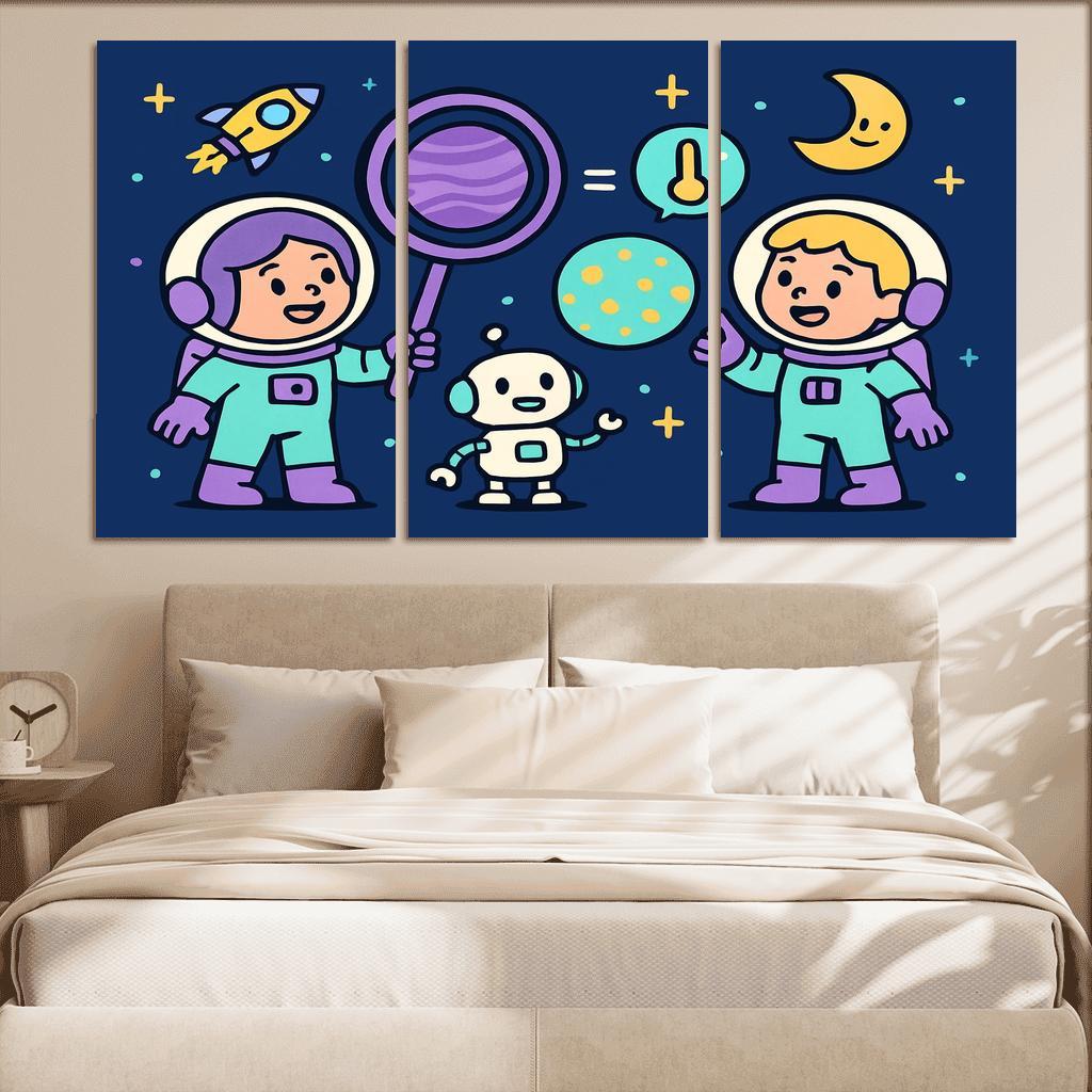 Starlight Planet Detective Club decor